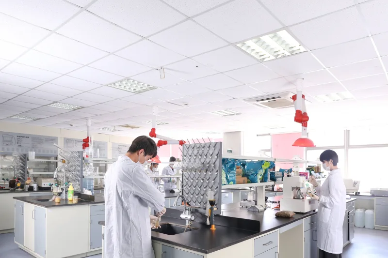 Quality control lab for pet food supply checks before South Africa launch